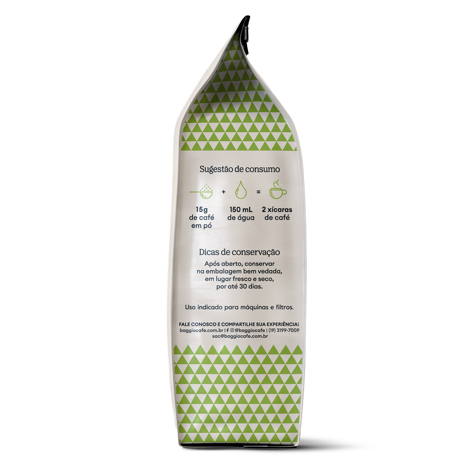 Baggio Aromas Chocolate com Menta - 250g