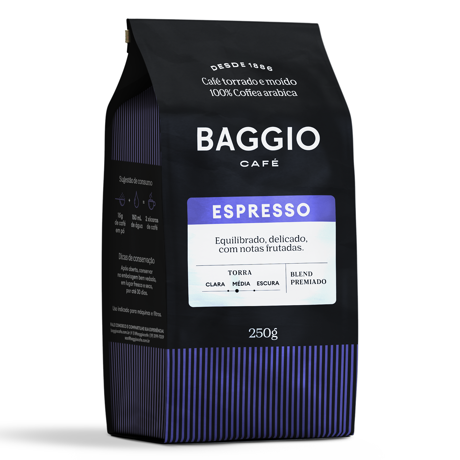 Baggio Café Espresso 250g Moído